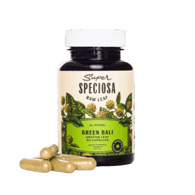 Super Speciosa Green Bali Kratom Capsules