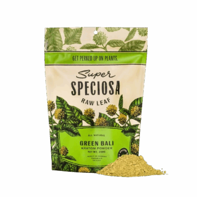Super Speciosa Green Bali Kratom Powder