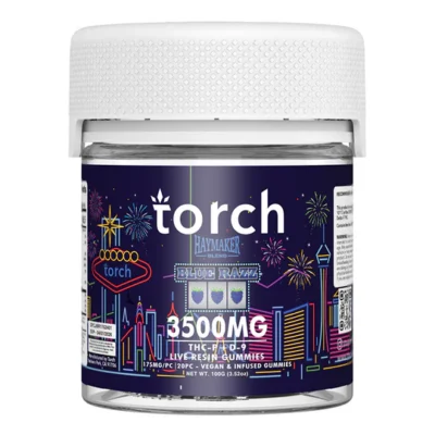 Torch Haymaker Blend Gummies 3500mg (THC-P + D-9 +THC-X)
