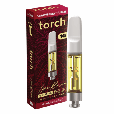 Torch Live Resin THC-A + THC-P 1G Cartridge