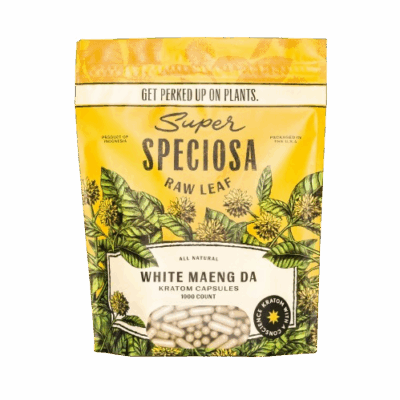 White Maeng Da Capsules 1000ct