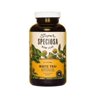 White Thai Kratom Capsules 320ct