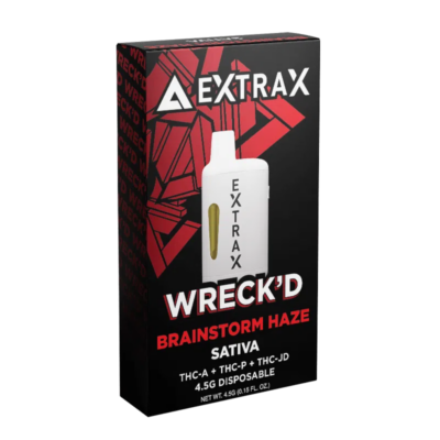 Delta Extrax 4.5G Wreck’s Blend Disposable - Brainstorm Haze (Sativa)