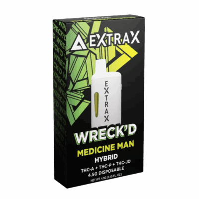 Delta Extrax 4.5G Wreck’s Blend Disposable - Medicine Man (Hybrid)