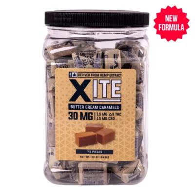 Xite Delta 9 Butter Cream Caramels