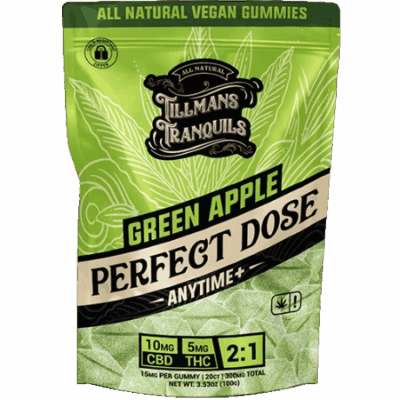 Tillman Tranquils CBD:THC Gummies Green Apple