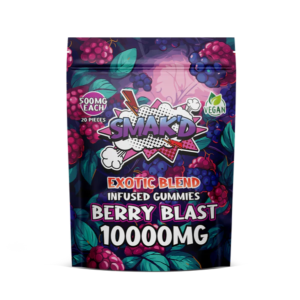 berry blast delta 8 thc infused gummies - 10000 MG
