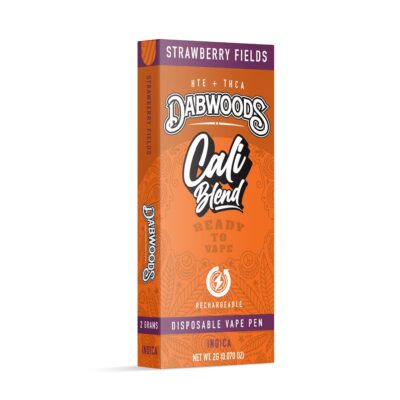 Dabwoods Disposable Vape - THCA 2g - Strawberry Fields (Indica)