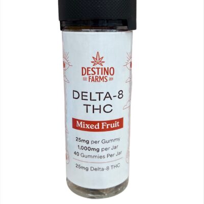 Mixed Fruit Delta 8 THC Gummies