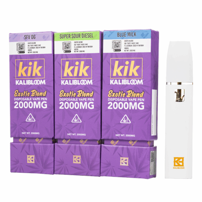 Kalibloom Exotic Blend 2000mg Delta 8/THCP/HHC/HHCP Disposable Vape