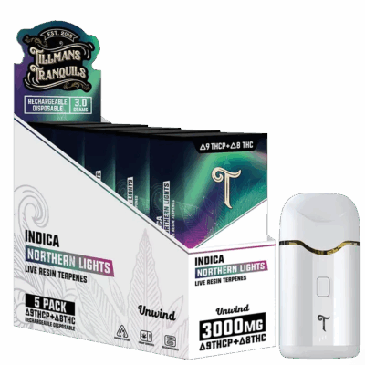 Tillmans Tranquils Disposable Vape – 3g THCp + D8
