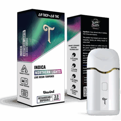 Tillmans Tranquils Disposable Vape – 3g THCp + D8