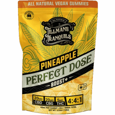Tillman Tranquils CBD:CBG:THC Gummies Pineapple