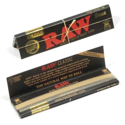 RAW Black Classic Rolling Papers
