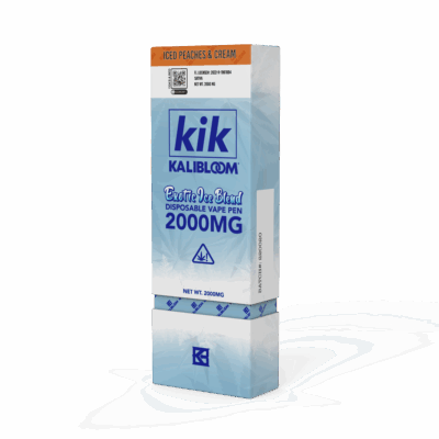 Kik Kalibloom - Exotic Ice Blend Disposable Vape -Delta 8, HHC-P, THC-P, THC-V, CBD - 2000mg - 2g