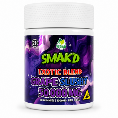 smakd-gummies-exotic blend-grape slushy-50000mg