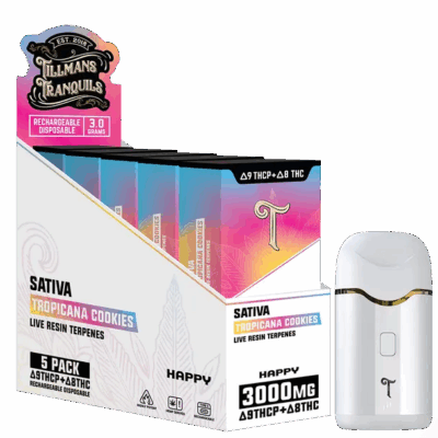 Tillmans Tranquils Disposable Vape – 3g THCp + D8