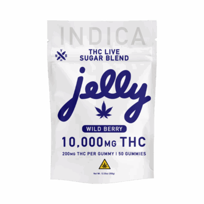 Jelly Live Sugar Blend THC- Gummies wild berry