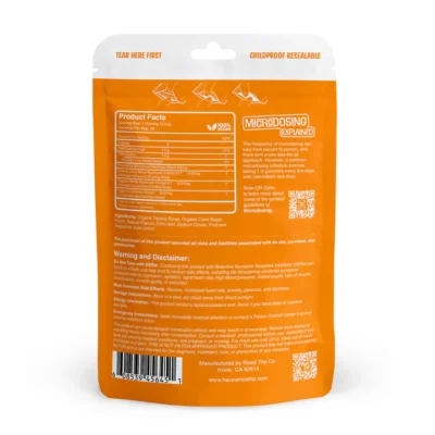 Road Trip Microdosed Blend Mushroom Gummies - Orange