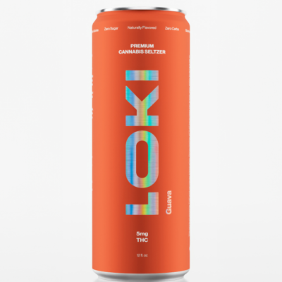 LOKI Premium 5mg THC Infused Seltzer - Guava Paradise
