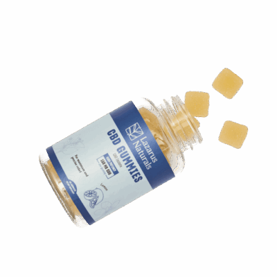 Lazarus Naturals CBD Gummies, High Potency - Lemon1