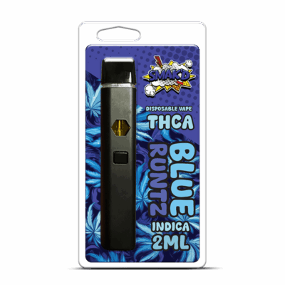 SMAK'D THC Diamond Blend Disposable 2ml - Blue Runtz (Indica)