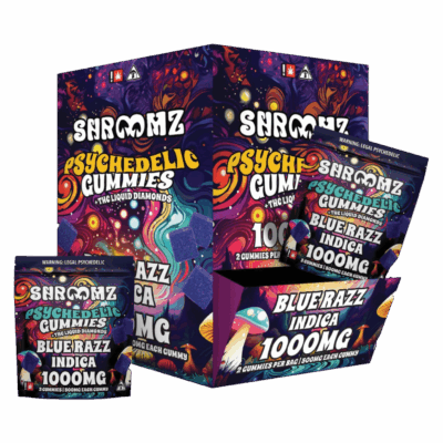 Shroomz Psychedelic THC Liquid Diamond Gummies – 1000MG