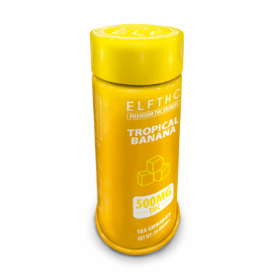 ELF THC 500MG Premium THC Gummies - Tropical Banana