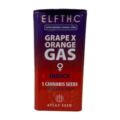 ELF THC Autoflowering Cannabis Seeds - Grape X Orange Gas (Indica)