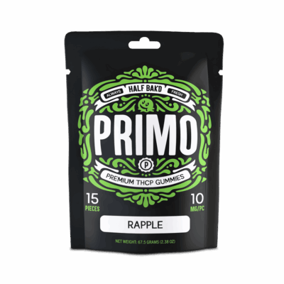 【極レア G-RAP】HERM PRESENTS PRIMO – STICKIN Half-Bakd-PRIMO-Gummies-15ct-