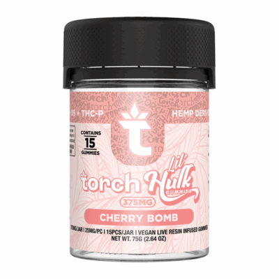 Torch Lil Hulk Gummies 375mg - Cherry Bomb