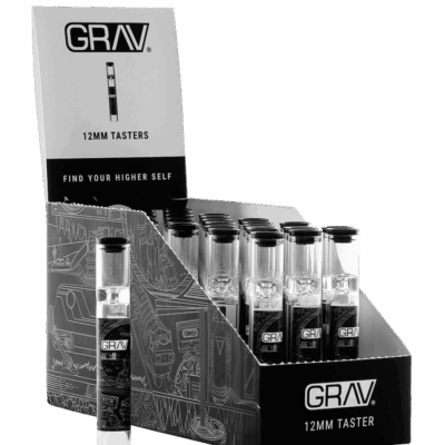 GRAV 12mm Countertop Taster w Pop Display - 30 Pack