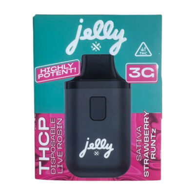 Jelly THCP Disposable Live Rosin 3g Disposable - Strawberry Runtz (Sativa)