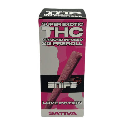 Snipe THCP Blend 2g Diamond Infused Preroll - Love Potion (Sativa)