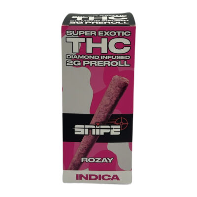 Snipe THCP Blend 2g Diamond Infused Preroll - Rozay (Indica)
