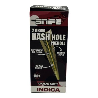 Snipe THCP Blend 2g Hash Hole Preroll - Gods Gift (Indica)