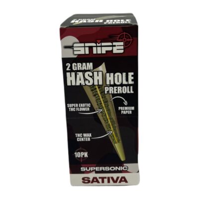 Snipe THCP Blend 2g Hash Hole Preroll - Supersonic (Sativa)