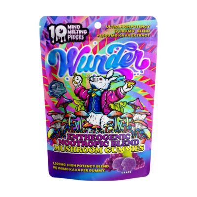 Wunder - High Potency Entheogenic + 150mg Kava -- Grape