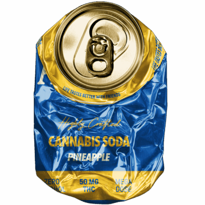 Amigos Highly Crafted Cannabis Soda Pineapple