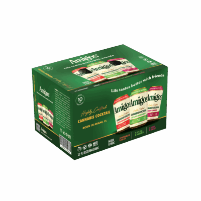 Amigos Highly Crafted Cannabis Cocktail 10mg Variety Pack
