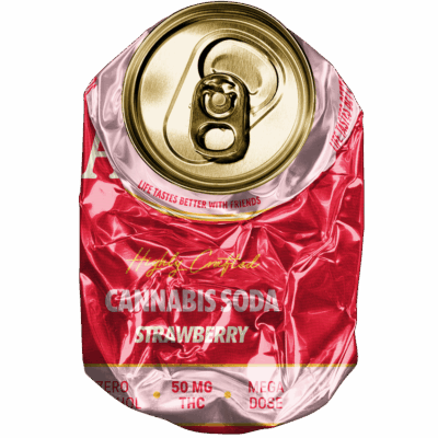 Amigos Highly Crafted Cannabis Soda Strawberry
