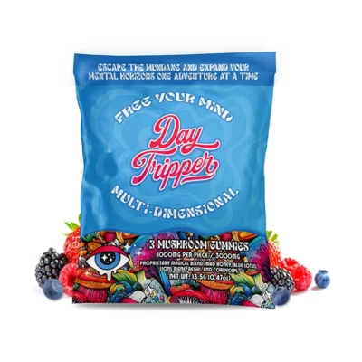 DayTripper Legal Psychedelics Mushroom gummies 3ct - Multi Dimensional