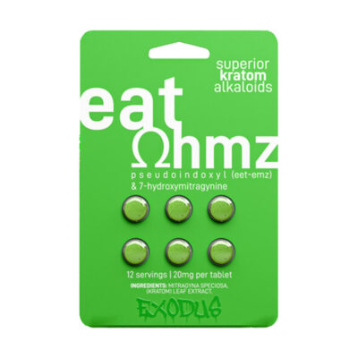 Eat Ωhmz by Exodus Tablets 20mg per Tablet 6ct Green
