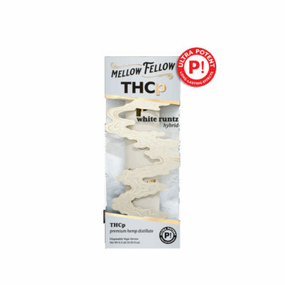 Mellow Fellow 0.5mL THCp Disposable Vapes - White Runtz (Hybrid)
