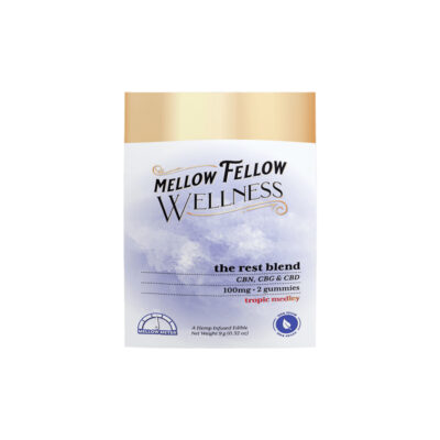 Mellow Fellow Wellness 2ct Gummies - The Rest Blend