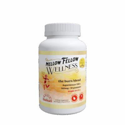Mellow Fellow Wellness Gummies 30ct Gummies - The Burn Blend