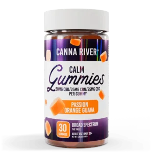 Canna River Broad Spectrum CBD Gummies for Calm 30 Count