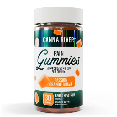 Canna River Full Spectrum CBD Gummies for Pain - 30 Count