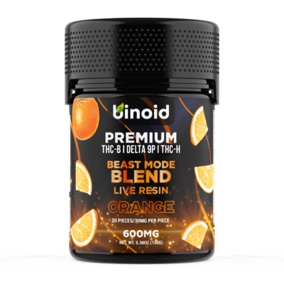 Binoid Live Resin Beast Mode Blend THC Gummies with THC-B + THC-H - Orange
