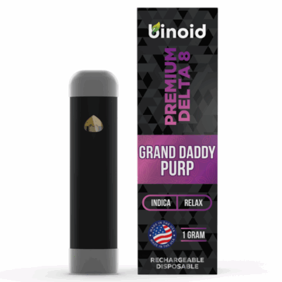 Binoid Delta 8 THC Vape 1g - Granddaddy Purp (Indica)